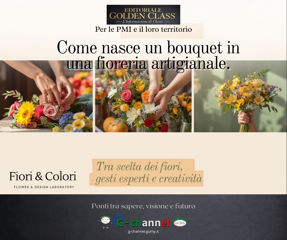 Come nasce un bouquet in una fioreria artigianale